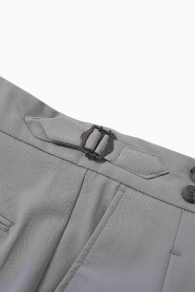 Comfortable Double Pleated Men's Pants - Stylish Design - 9