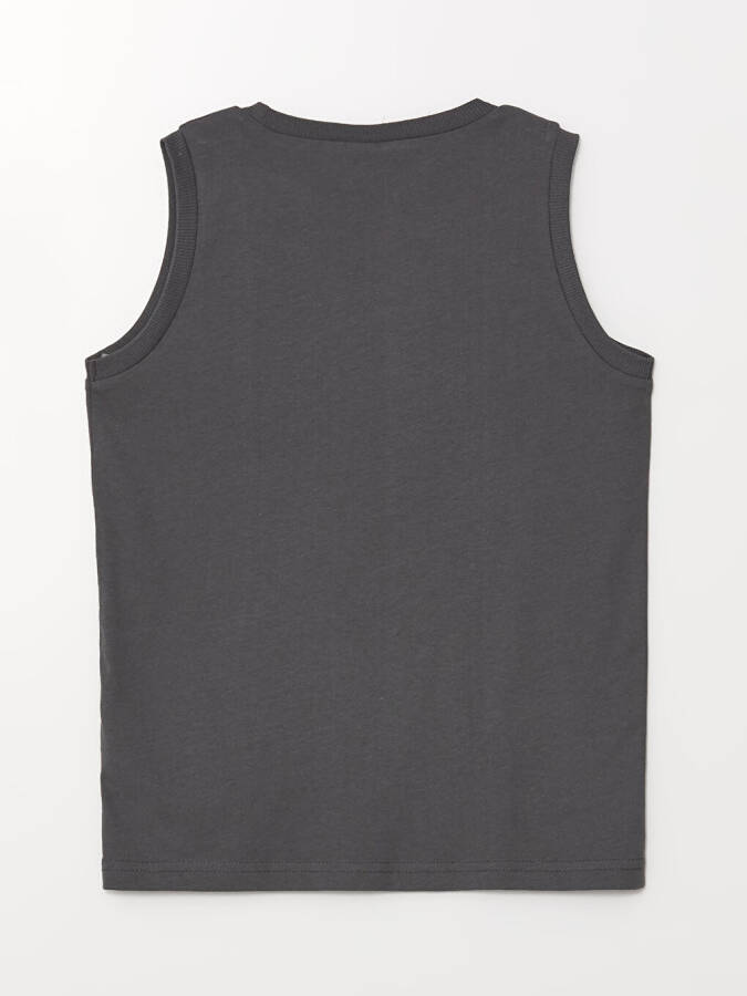 Comfortable Fit Bike Neck Boys' Tank Top - 2