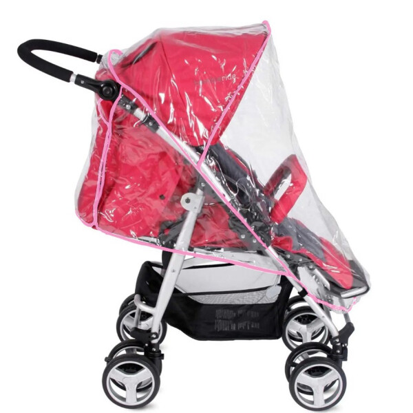 Comfymax Bebek Arabası Yağmurluğu - Pembe - 2