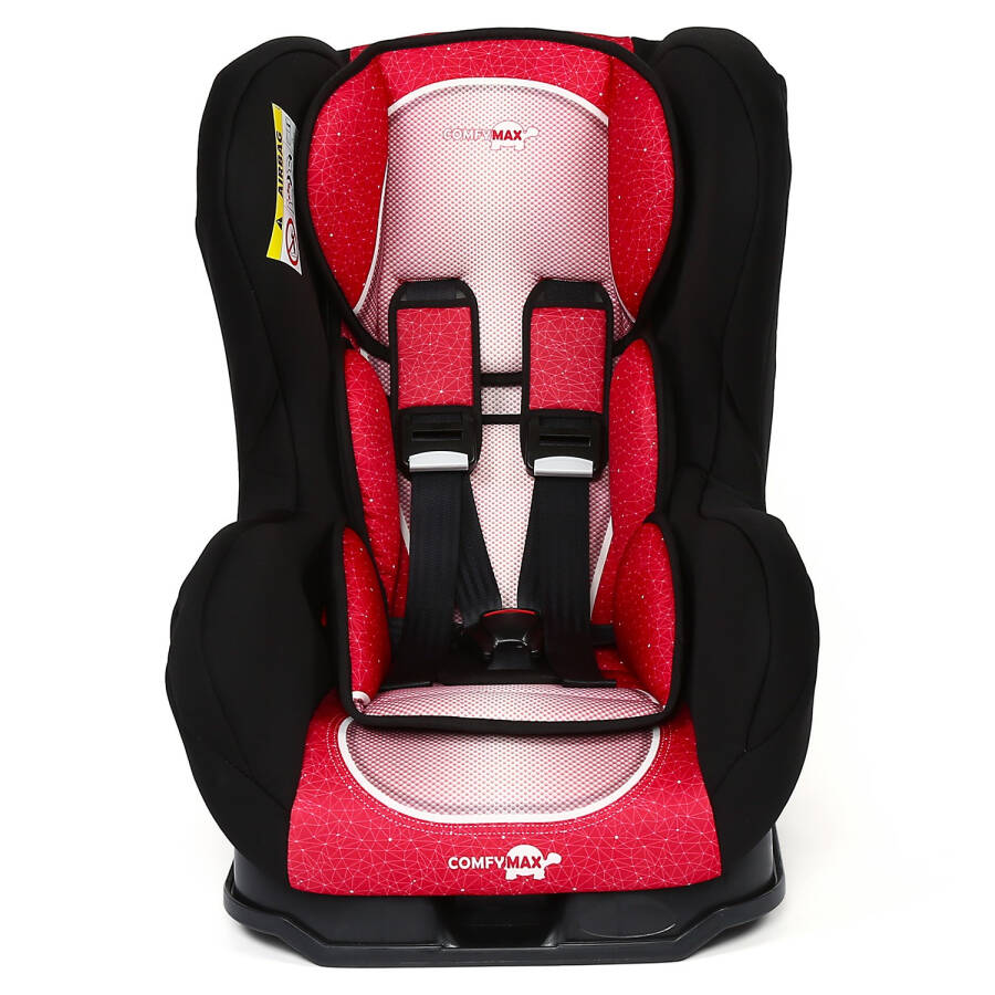 ComfyMax Lux 0-25kg Avtomobil Kreslosi Skyline Qizil - 9