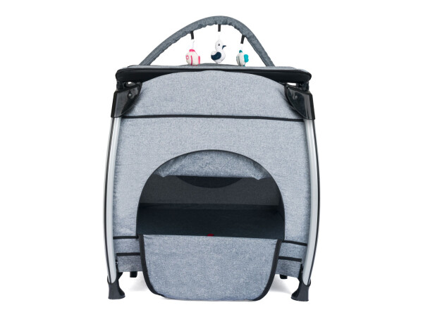 Comfymax Power Park Playpen Bed 70x110 - Steel Grey - 13