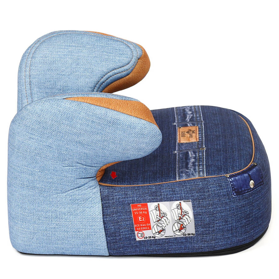 ComfyMax Premium 15-36kg Yükseltici Oto Koltuğu Blue Jean - 6