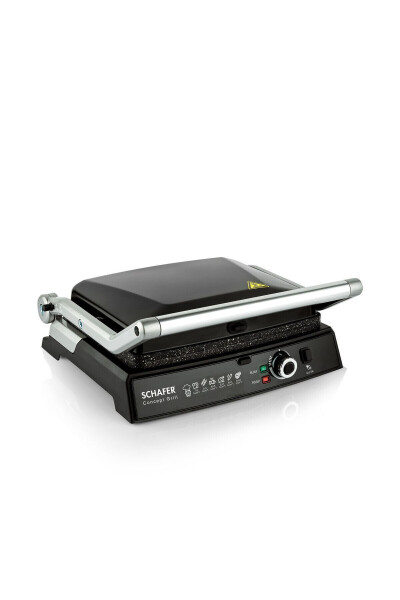 Concept Grill Electric Grill and Toaster, Black - 6