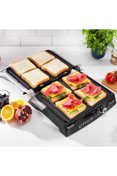 Concept Grill Tost Makinesi - İnox - 4