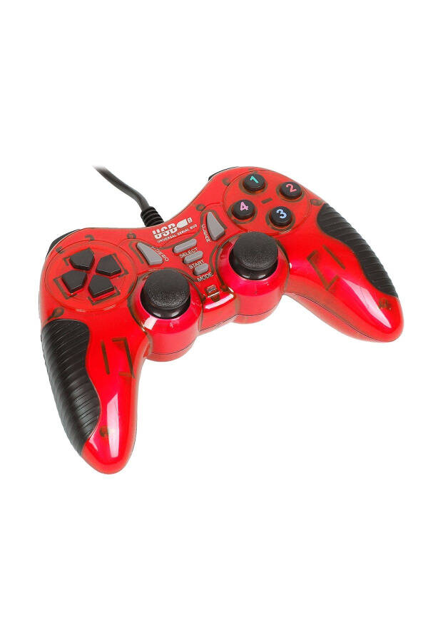 Concord C-899 Kompyuterga mos keladigan tebranuvchi USB Joystick o'yin qurilmasi Gamepad - 2