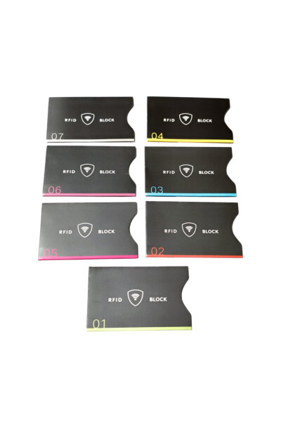 Contactless Card Blocker, Magnetic Credit Card Protector (7 Pack) - 2