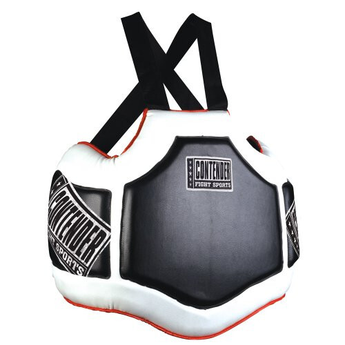 Contender Fight Sports Heavy Hitter Boxing Body Protector PBP Black/White - 2