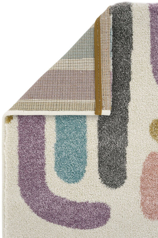 Cool Kids 20 Pastel Children's Room Rug Dust-Free Soft Textured Baby Room Rug - 4