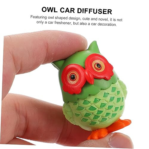 COOLHIYA 1 Set Car Perfume Owl Car Clip Air Freshener for Air Outlet Clip Owl Car Diffuser Car Air Diffusers Clip Car Vent Air Freshener Car Decor Vehicle Vent Decoration Tuyere PVC - 3