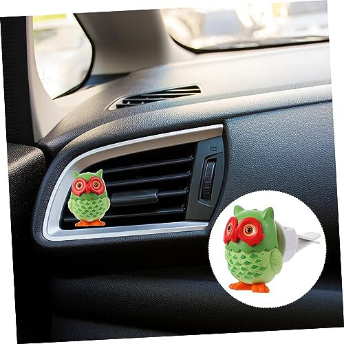 COOLHIYA 1 Set Car Perfume Owl Car Clip Air Freshener for Air Outlet Clip Owl Car Diffuser Car Air Diffusers Clip Car Vent Air Freshener Car Decor Vehicle Vent Decoration Tuyere PVC - 7