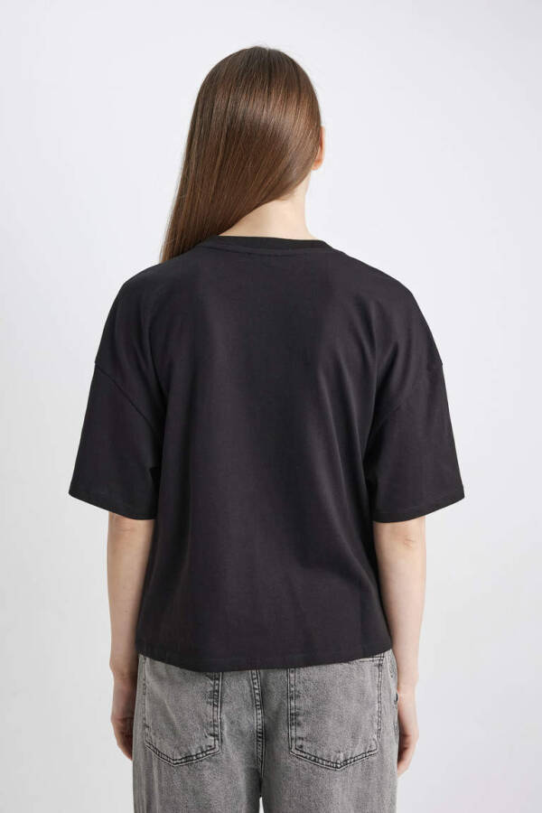 Coool Loose Fit Short Sleeve T-Shirt Black - 5