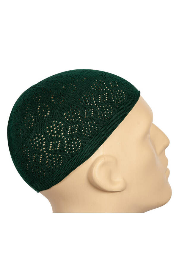 Coral Prayer Cap Dark Green 12 Pack - 1