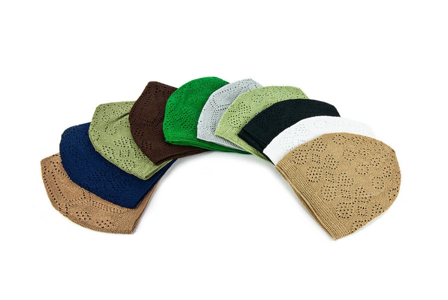 Coral Prayer Cap Pistachio Green 12 Pack - 6