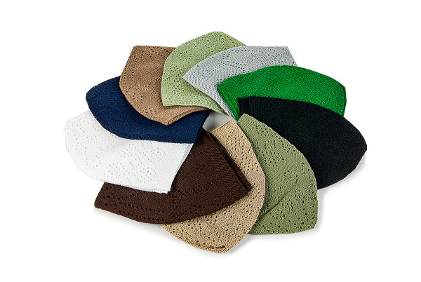 Coral Prayer Cap Pistachio Green 12 Pack - 8