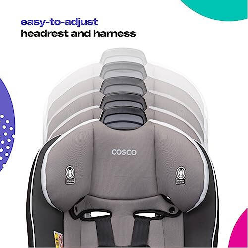 Cosco® Empire Tümleşik Dönüştürülebilir Araba Koltuğu, Moxy - 7