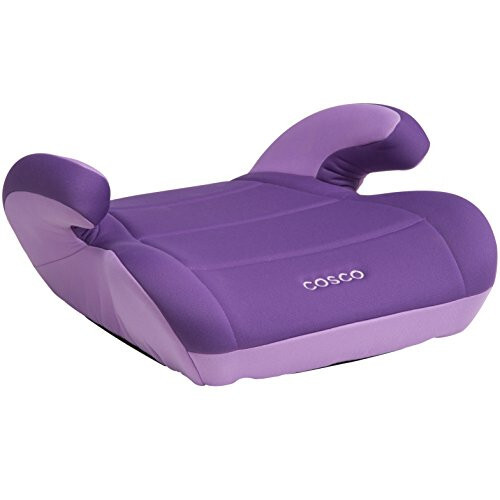 Cosco Topside Booster Car Seat - Easy to Move, Lightweight Design, Grape - 8