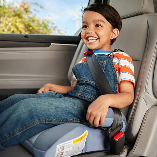 Cosco Topside Booster Car Seat - Easy to Move, Lightweight Design, Turquoise - 6