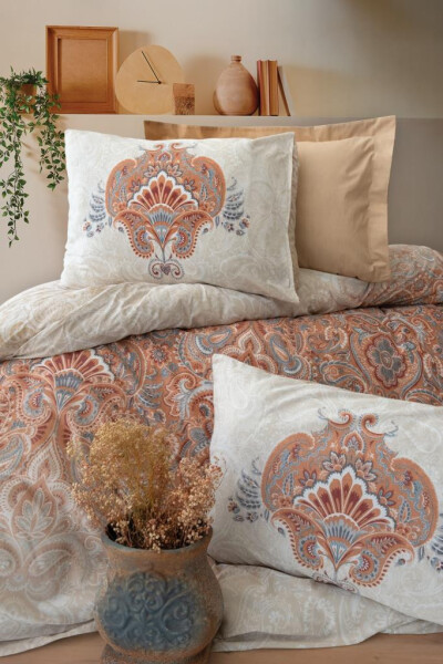 Cotton Box Bohemian Duvet Set Double Loreta Beige - 3