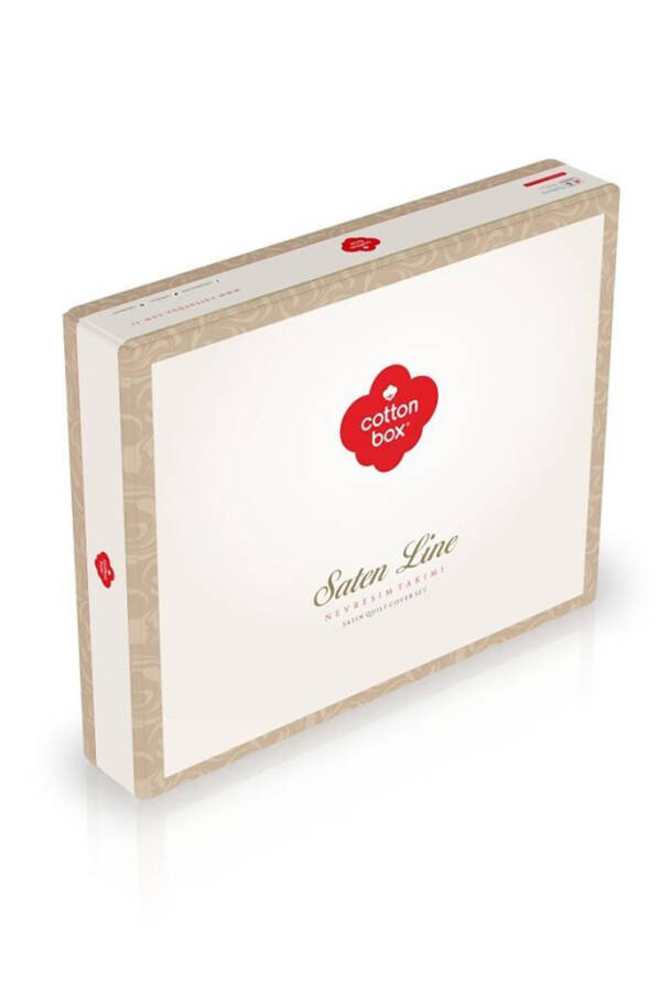 Cotton Box Çift Kişilik Saten Nevresim Takımı Jadira Bej - 3