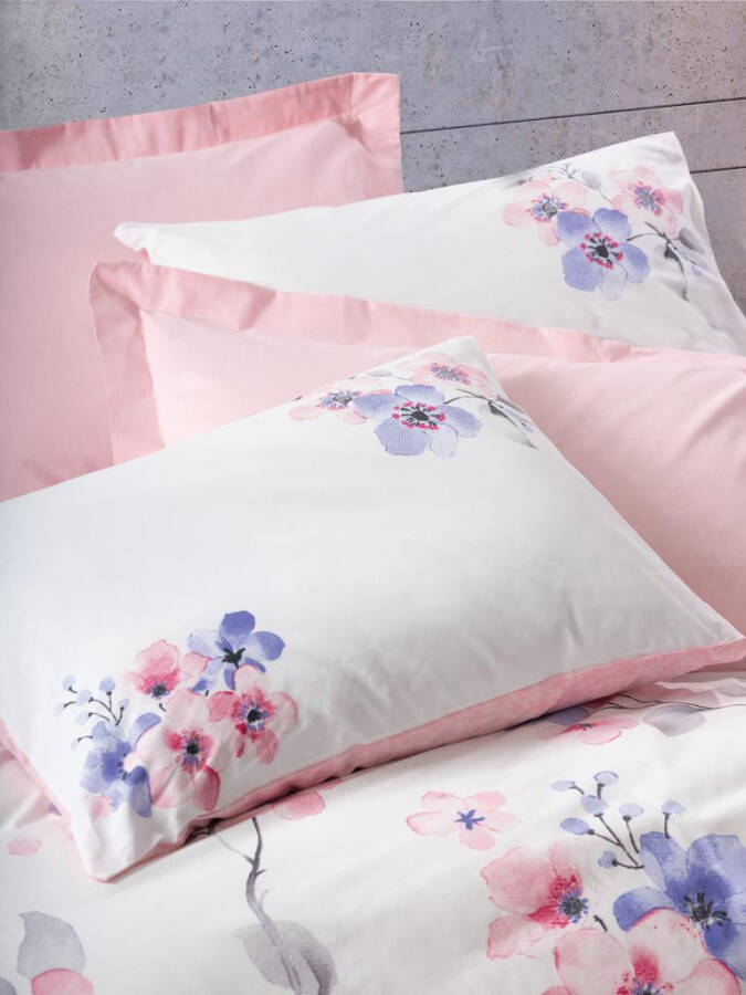 Cotton Box Ranforce Duvet Cover Set Double Jayda Pink - 7