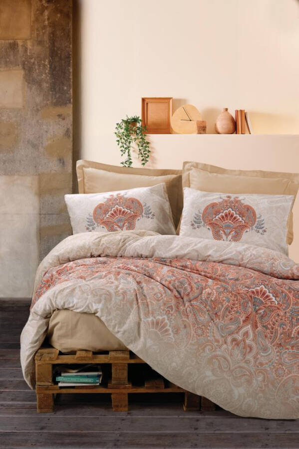 Cotton Box Single Bohemian Bed Linen Set Loreta Beige - 6