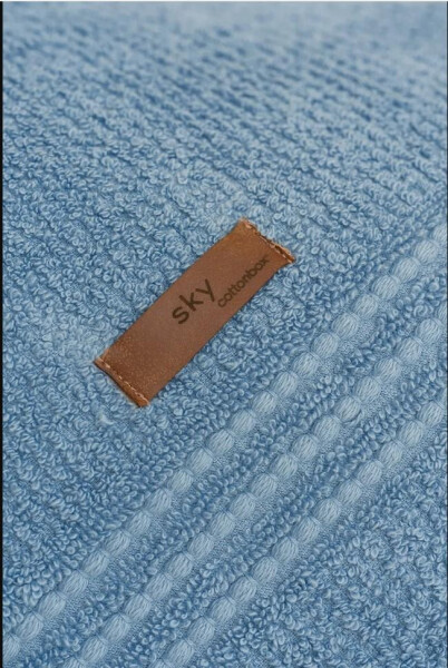 Cotton Box Wellness Sky Blue Towel Set - 5