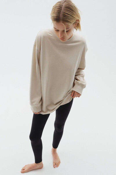 Cotton jersey leggings - 2