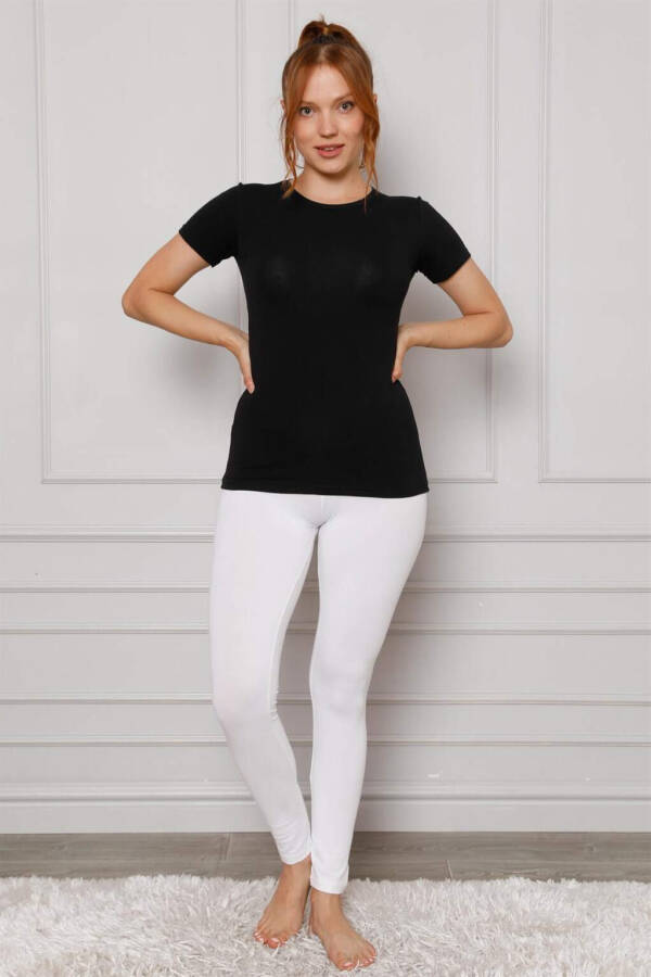 Cotton Lycra Leggings 5877P - 1