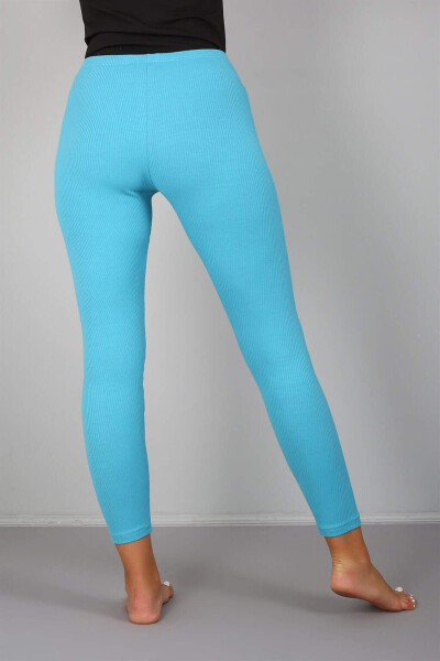 Cotton Lycra Ribbed Leggings 5903 - 4