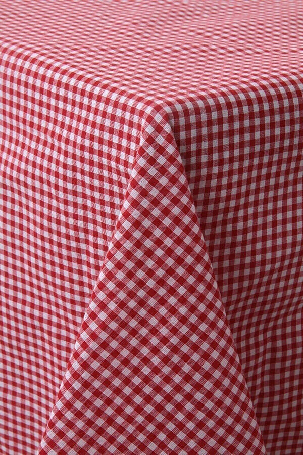 Cotton Plaid Tablecloth Picnic Blanket Nostalgic Cover - 2