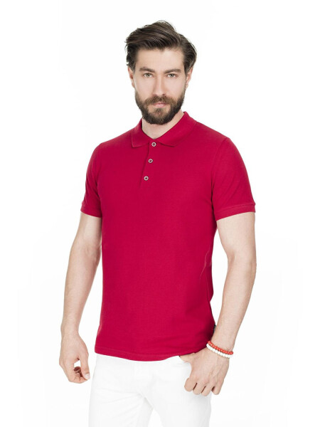 Cotton Regular Fit Buttoned Polo T Shirt 4362050 - 3