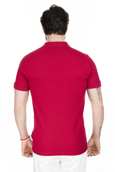 Cotton Regular Fit Buttoned Polo T Shirt 4362050 - 7