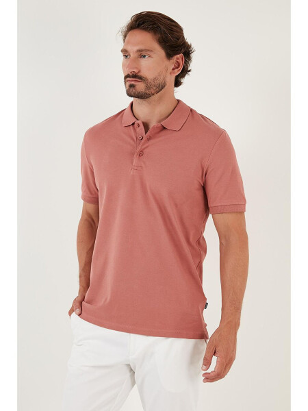 Cotton Regular Fit Buttoned Polo T-Shirt 4362050 - 4