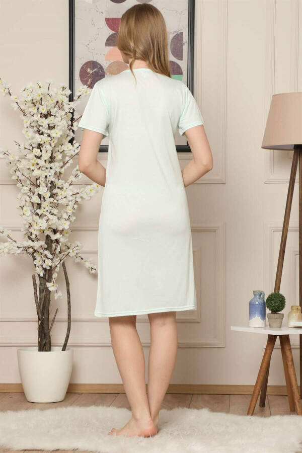 Cotton Short Sleeve Nightgown 934 - 6