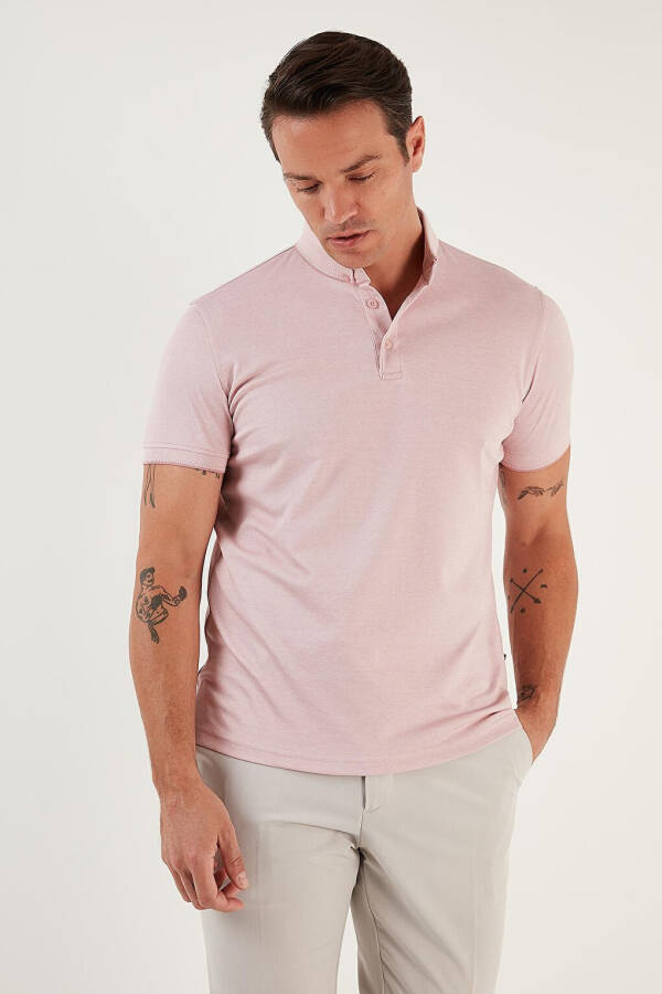 Cotton Slim Fit Polo T-Shirt 646R1000 - 5