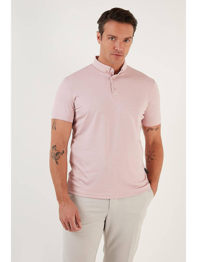 Cotton Slim Fit Polo T-Shirt 646R1000 - 8