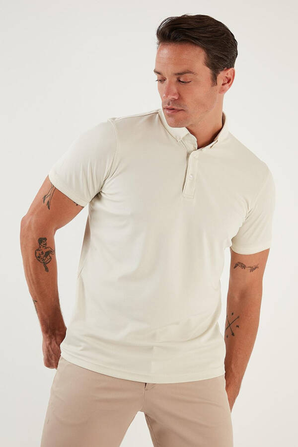 Cotton Slim Fit Polo T Shirt 646R1000 - 8