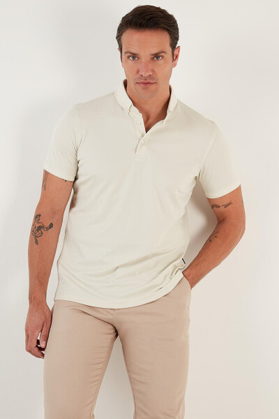 Cotton Slim Fit Polo T Shirt 646R1000 - 9