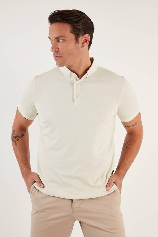 Cotton Slim Fit Polo T Shirt 646R1000 - 12