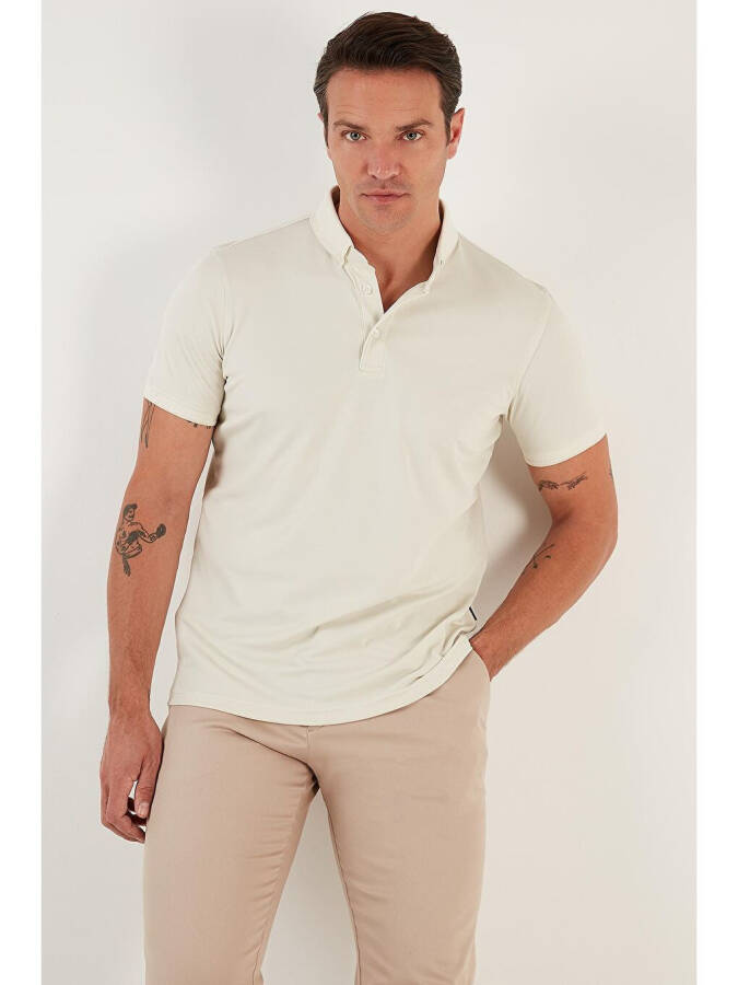 Cotton Slim Fit Polo T Shirt 646R1000 - 3