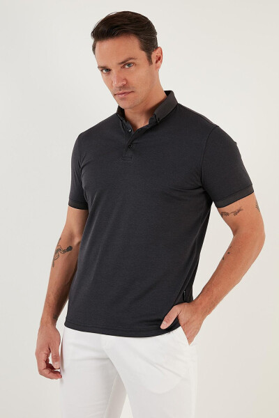 Cotton Slim Fit Polo T-Shirt 646R1000 - 1