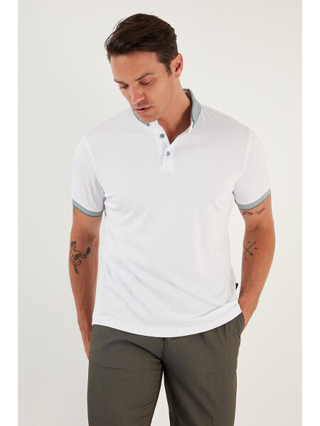 Cotton Slim Fit Polo T Shirt 646R4560 - 2