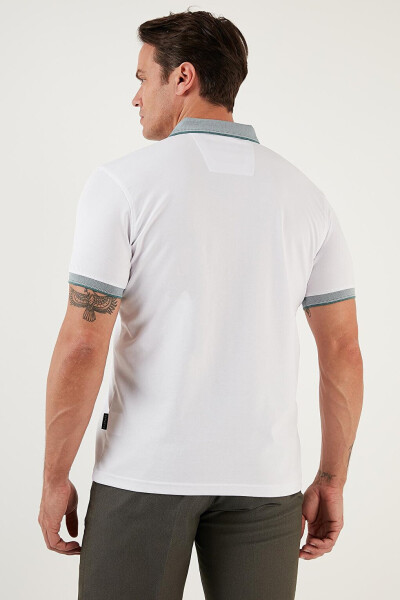 Cotton Slim Fit Polo T Shirt 646R4560 - 5