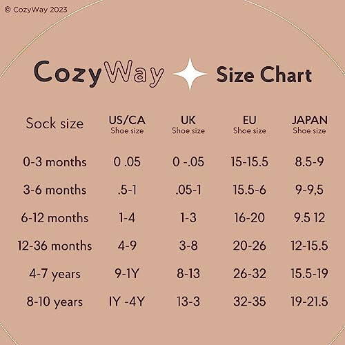 CozyWay Baby Anti Slip Crew Socks 12 Pairs with Grips for Toddlers Little Boys Girls Infants Kids Non Skid - 23