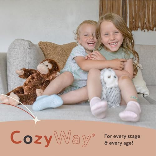 CozyWay to'piq uslubidagi paypoqlar kichik qizlar va o'g'il bolalar, chaqaloqlar, yosh bolalar, bolalar uchun - 12 juft - 24