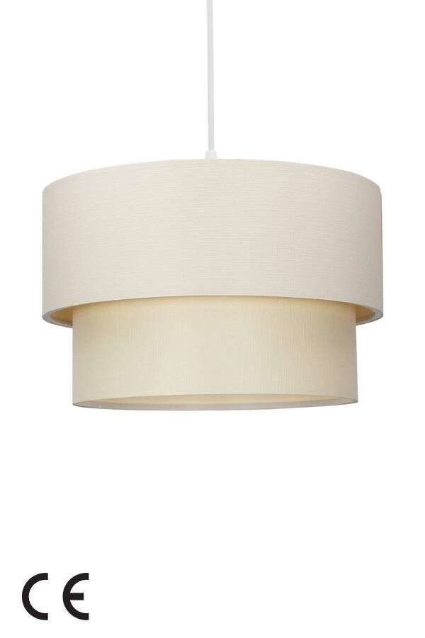 Cream Finlin Pendant Chandelier - 2