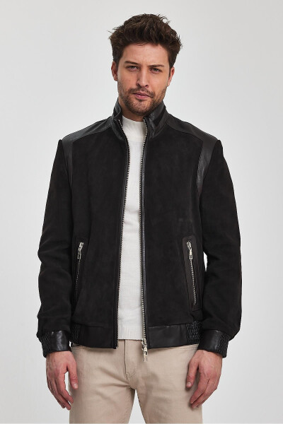 Crespo Brown Leather Jacket - 11