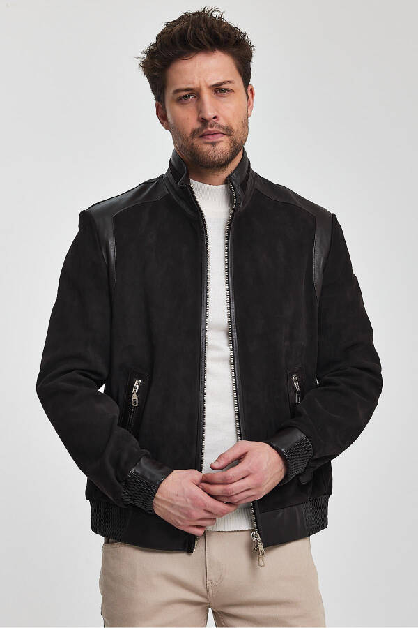 Crespo Brown Leather Jacket - 12