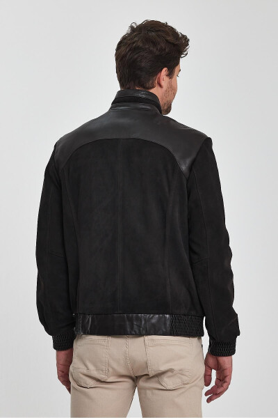 Crespo Brown Leather Jacket - 14