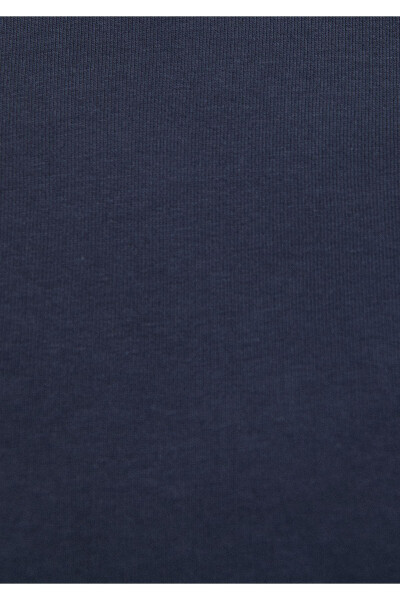 Crew Neck Navy Basic Sweatshirt 1610198-70726 - 31